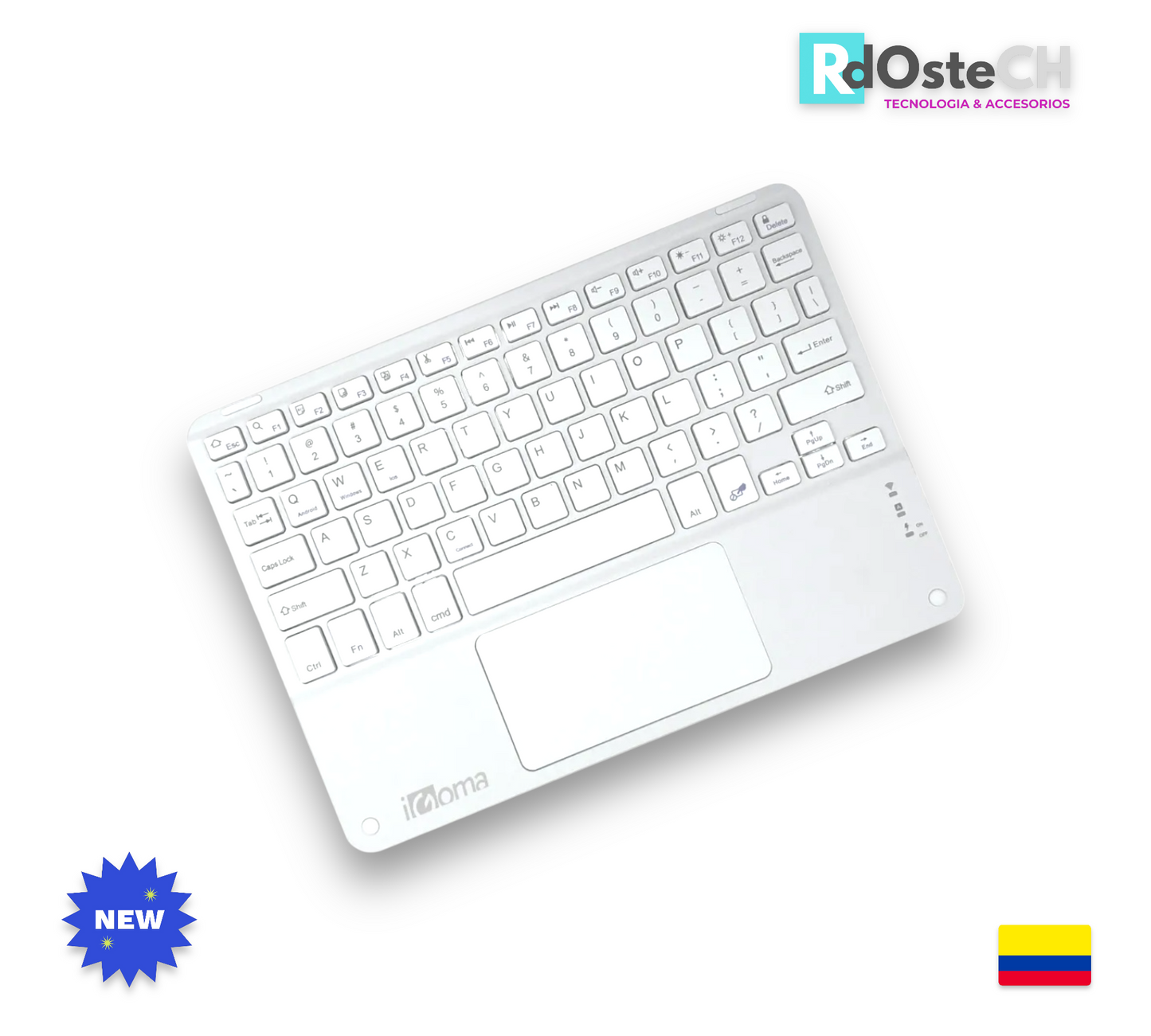 Teclado Bluetooth Keyboard TPC-018