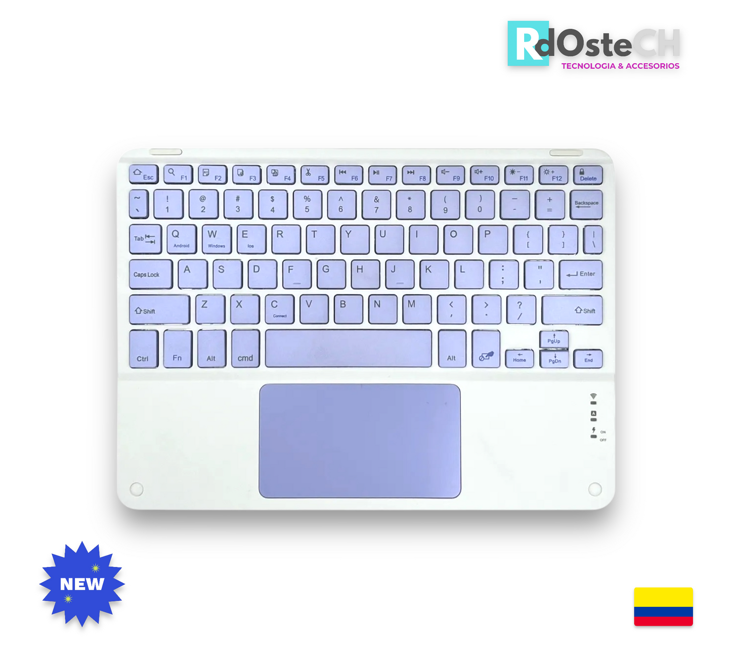 Teclado Bluetooth Keyboard TPC-018