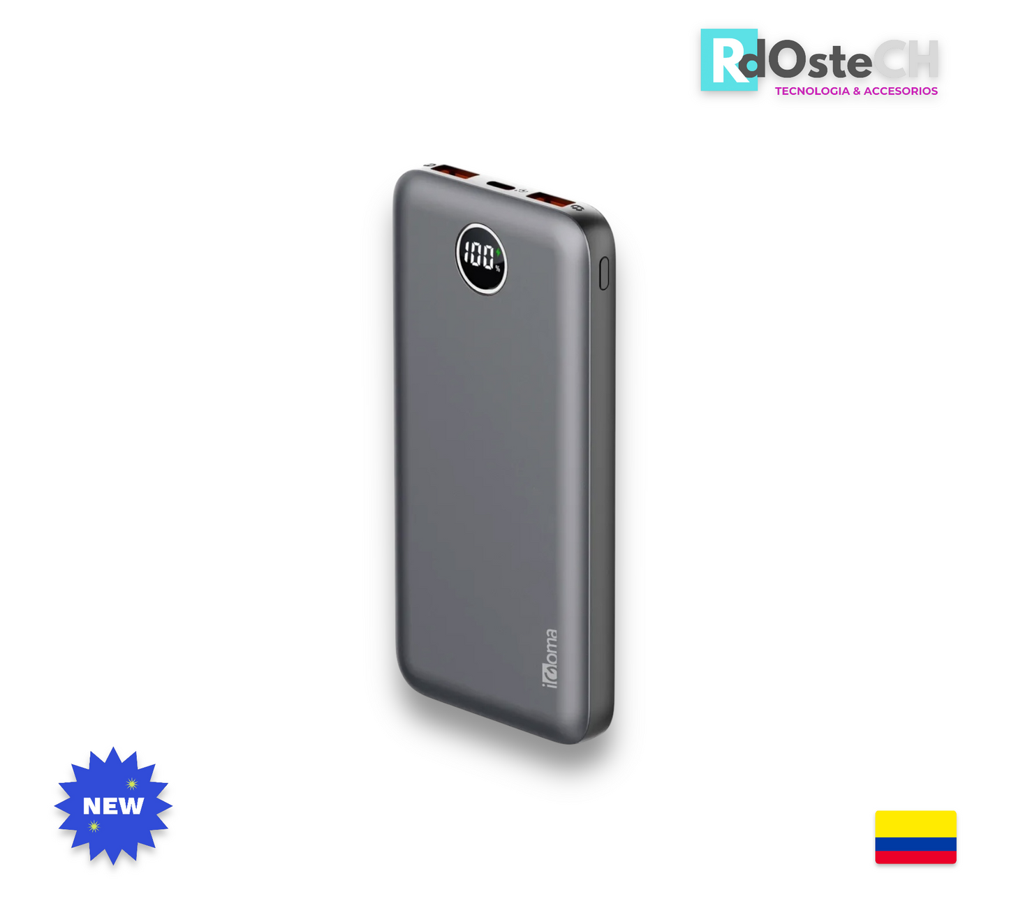 Bateria Portatil 10.000 mAh