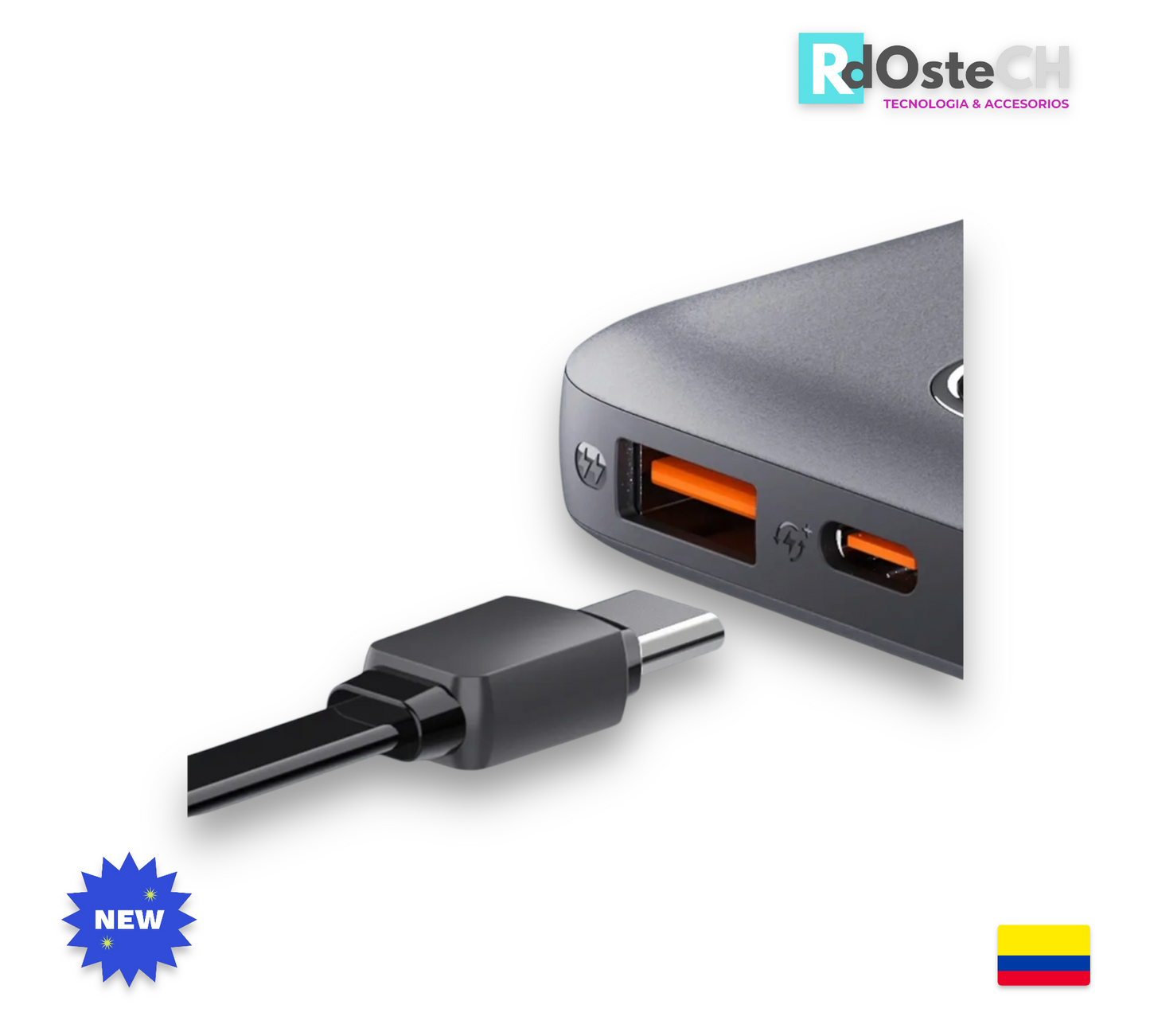 Bateria Portatil 10.000 mAh