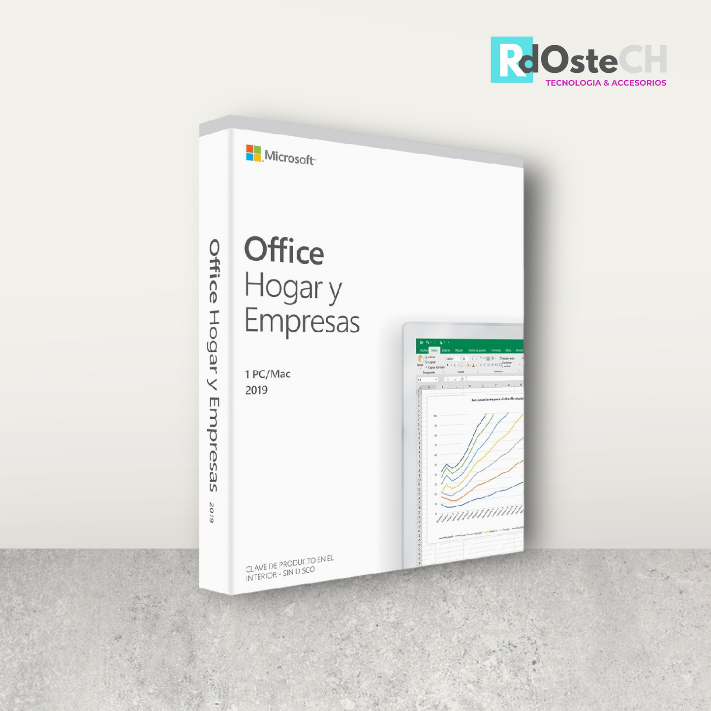 6-Office Hogar y Empresas 2019 Mac Envío Digital