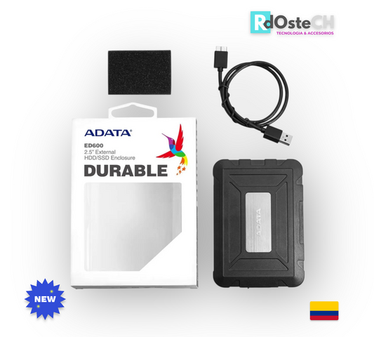 Caja Externa Anti Choques Adata Ed600 Discos 2.5