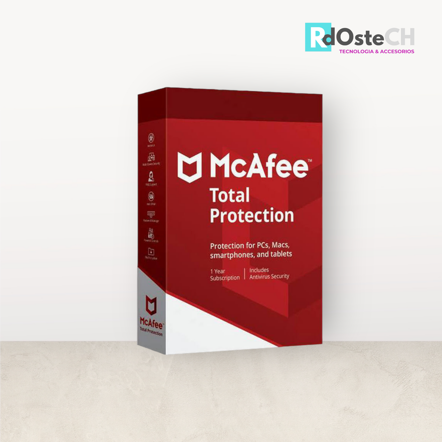 5-McAfee Antivirus Total Protection