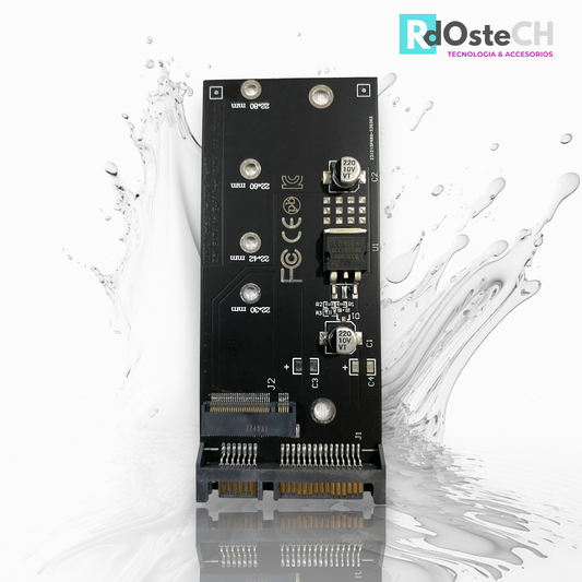 9-Tarjeta NGFF M.2 Adaptador SATA3 A SATA - SSD M.2